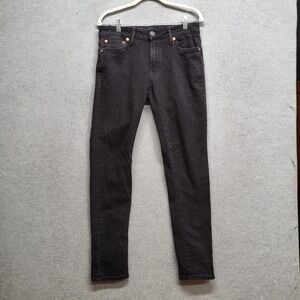 American Eagle Men Jeans 30x32 Black Airflex